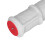 7-Inch Brick Roller Paint Tool Red+White Plastic Wall Decor DIY 2
