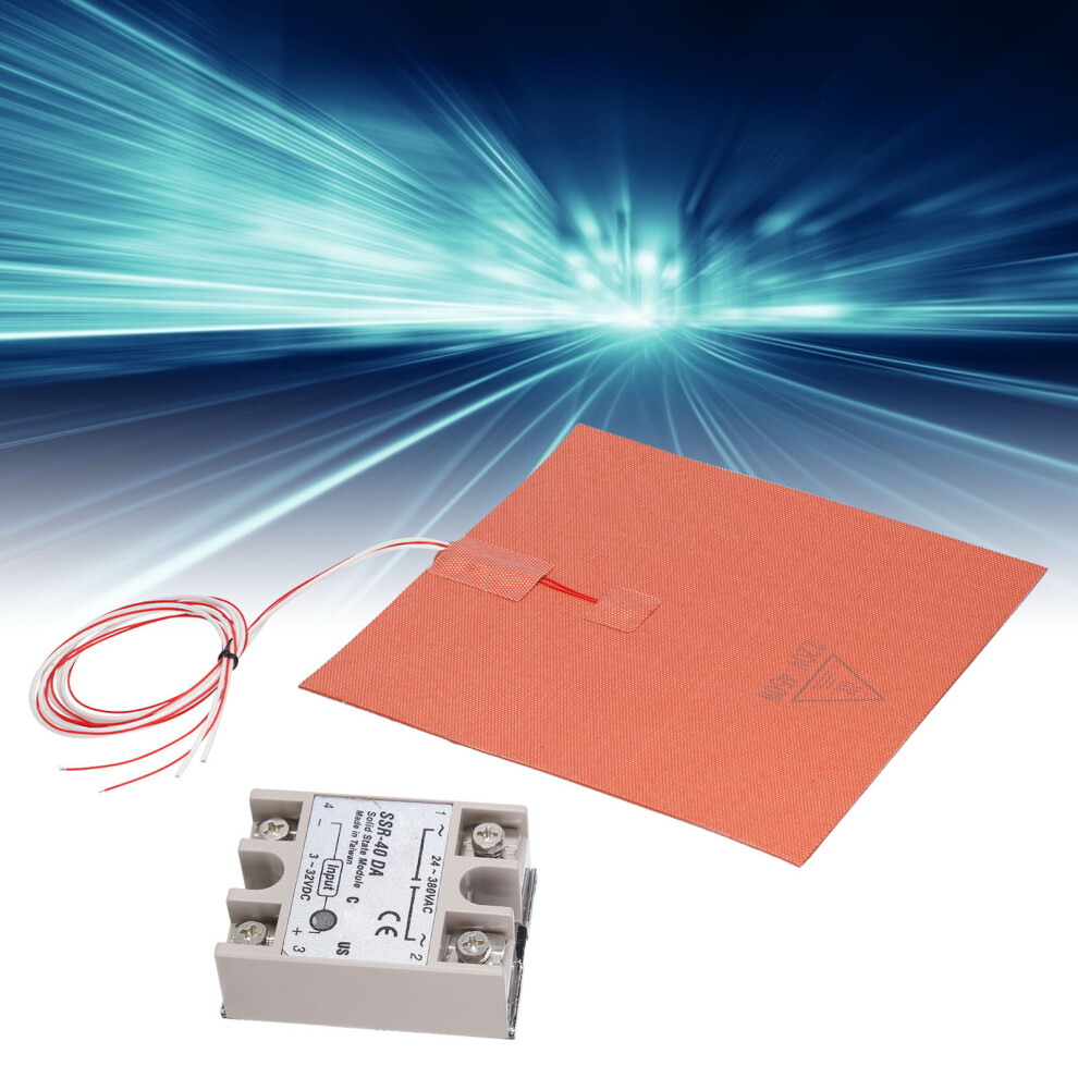 VORON 3D Printer Heated Bed Silicone Mat 220V 450W