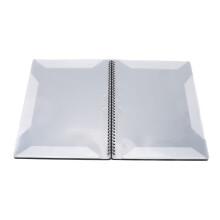 A4 Sheet Music Folder with 20 Sleeves, 40 Pages, PVC, for Orchestra & Choir
