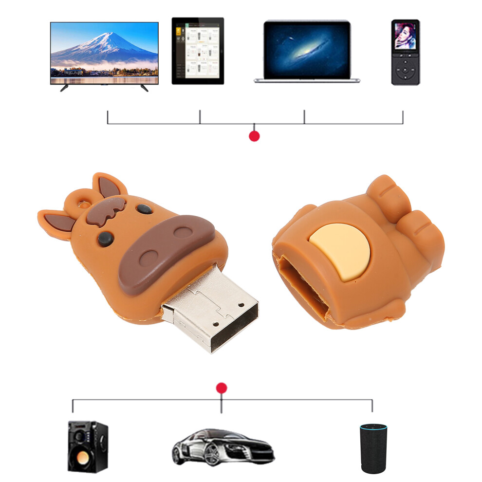 64Gb Cartoon Horse Usb Flash Drive For Pc Mac Tablet Tv 8481390912494