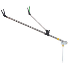 Stainless Steel Y-Shape Fishing Rod Support Stand 2.1M