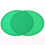 3X Foldable Round Fan-Green 2
