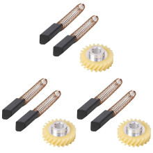 9x W10112253 9706416 Motor Brush W10380496 4162897 Mixer Worm Drive Gear for Stand