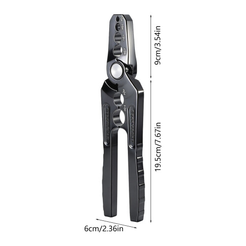 Ergonomic HVAC Pliers Tool For Restoring Deformed Pipe To 2