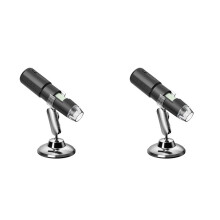 2pcs Handheld Digital Microscope WIFI for Kids Adults 50x-1000x Magnification with 360 Rotate Stand for IOS Android