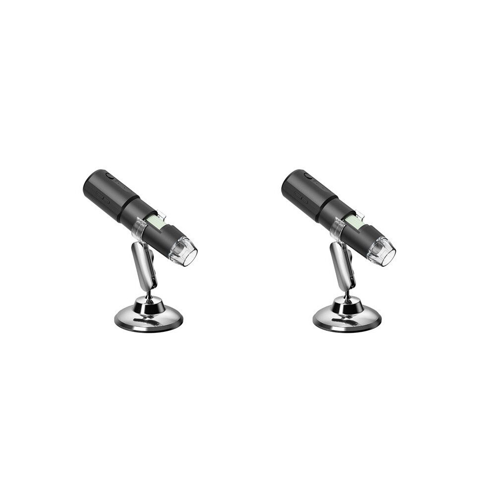 2Pcs Handheld Digital Microscope Wifi For Kids Adults 50X-1000X Magnification With 360 Rotate Stand For Ios Android 6033409461756