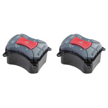 2X Car Emergency Hazard Warning Light Button for Tobao 2000-2005 735297542 LHD