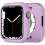 Συμβατό με το XiHAMA Apple Watch Θήκη προφυλακτήρα 38 χιλιοστών – Μαλακή TPU, λεπτό και 6