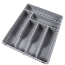 Organizador de Cajones de Cocina Expandible, Bandeja Ajustable para Cubiertos.