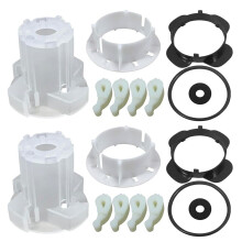 2 Sets 285811 Agitator Repair Kit Medium Cam, Agitator Dogs Washer Parts Replaces 2744, 285746,285811VP,3347410,3351001