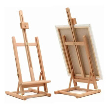 Cavalete de Mesa Phoenix em Madeira de Faia para Artistas, Prancheta Ajustável para Pintura e Desenho.