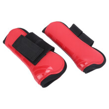 Red XL Pferde-Tendon-Hoofschutz aus PU-Schale, Fetlock-Protektoren zum Reiten