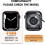 Συμβατό με το XiHAMA Apple Watch Θήκη προφυλακτήρα 38 χιλιοστών – Μαλακή TPU, λεπτό και 2