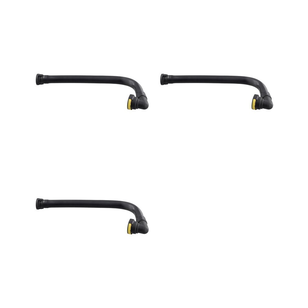 3X R022508 Lr065344 For Evoque L538 Emission Control Crankcase Hose Air Intakes Hose Black 4714268726904