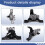 96626771 Car Engine Mounting Bracket Engine Mount for  Captiva  Antara  2006-2010 7