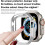 Συμβατό με το XiHAMA Apple Watch Θήκη προφυλακτήρα 38 χιλιοστών – Μαλακή TPU, λεπτό και 5