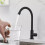 Plastic Steel Kitchen Faucet Water Purifier Single Handle 8