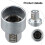 BMW Mini Anti-Theft Wheel Lock Nut Set 71 73 79 3