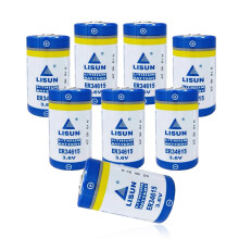 (8Pack) ER34615 3.6V D Size Lithium Battery 19000mAh Long Life Backup Power for Industrial PLC
