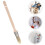 Runder Kantenpinsel mit Holzgriff, Eckpinsel 4