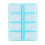 5X Plastic Rectangle 8 Compartments 7 Days Medicine Pill Box 2