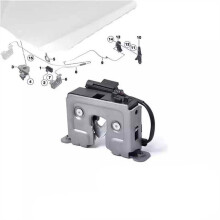 51237115229 Lock Hood for 1 3 5 6 Series X1 X3 E81 E82 E87 E88 E90 E91 E92 E93 E60 E63 E64 E83 E84 51237008755