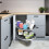 4 St Lazy Shelf Liner Circle Köksfoder Icke Vidhäftande Köksskåpsfoder Halkfria Halkfria Kylmattor 6
