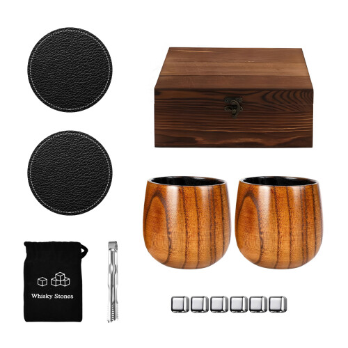 Multiple Purpose barwares Set With-Corded leather pad