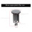 3X Universal Sink Plug Bathroom 40mm - Plug Replacement Drain Plug Detachable Adjustable Manual Lift Drain Plug 3