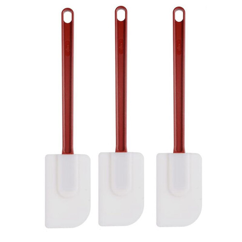 9Pack Espátulas de Silicone Resistente Ao Calor, Espátula de Silicone, Espátula de Raspador de Borracha 10 Polegadas, Uso de Cozinha A 1