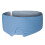 Ice Silk Eye Cover Adjustable Double Side Eyes Shield-Blue 1