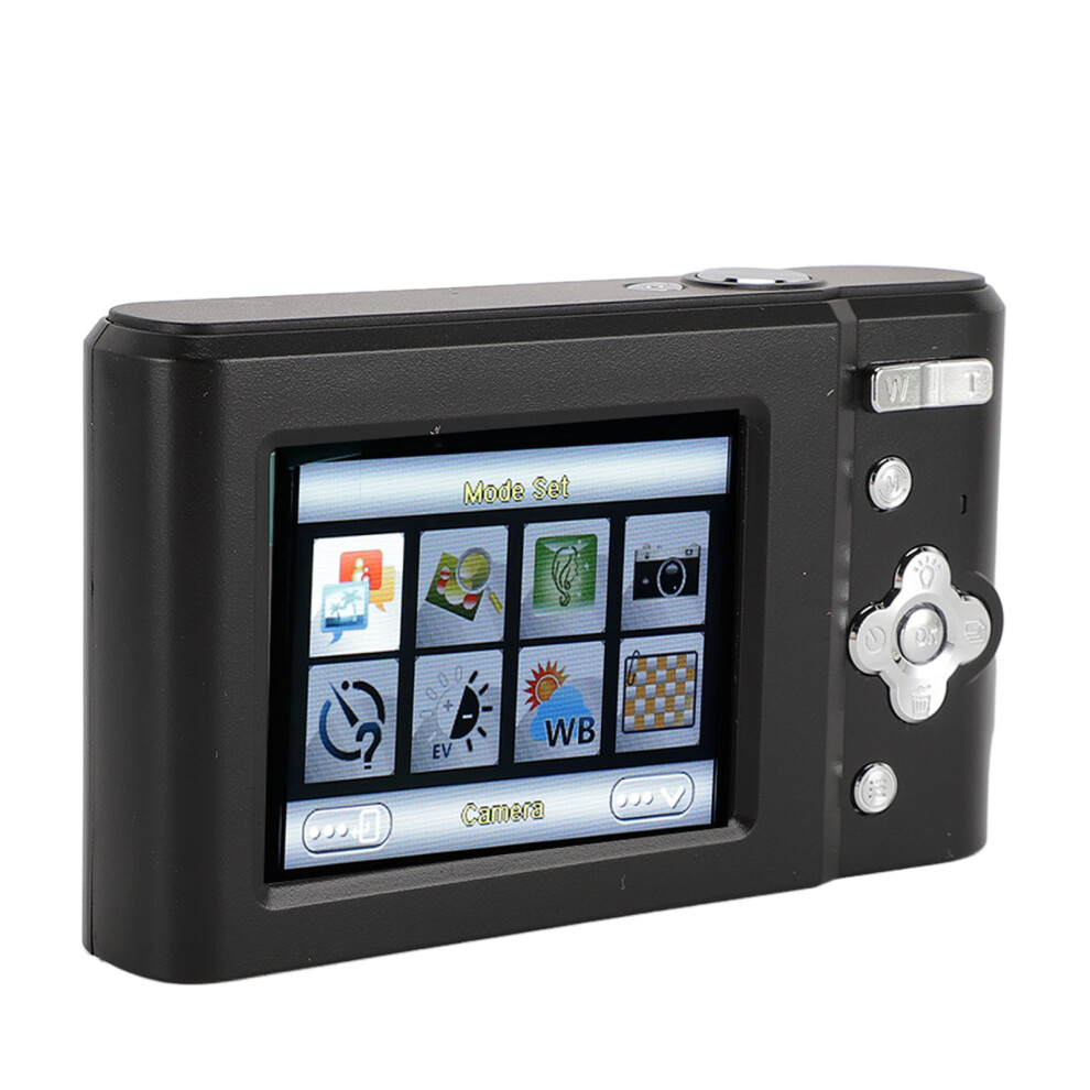 1080P 2.4" TFT Digital Camera 48MP 8X Zoom Rechargeable Black