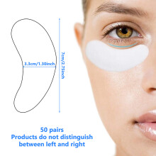 Almofadas revitalizantes de colágeno para a área dos olhos, ideais para máscaras faciais. Hidrogel de colágeno sem fiapos, perfeito para