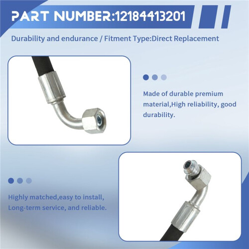 12184413201 Forklift Hose Pipe Assembly for  1218 Forklift Hose Replacement Accessories 2