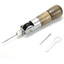5 Set Leather Hand Sewing Machine DIY Leather Art Leather Carving Sewing Tool Cow Leather Leather Carving Sewing Tool