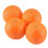 32 Pcs Soft Plastic Simulation Orange Fruit Home Decoration Burgundy 3