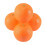 32 Pcs Soft Plastic Simulation Orange Fruit Home Decoration Burgundy 4