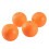 32 Pcs Soft Plastic Simulation Orange Fruit Home Decoration Burgundy 5