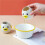 2X Cute Egg Separator, Ceramics Vomiting Chicken Egg Yolk White Separator, Practical Household Small Egg Filter Splitter 7