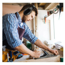 Casque antibruit pour adultes, protection auditive avec conception ajustable et réduction efficace du bruit, cache-oreilles de sécurité