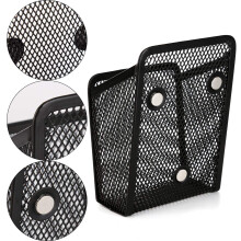 Magnetisk pennhållare, nätpennhållare för multifunktionell användning, enkel och användbar design med hållbar metall, platsbesparande
