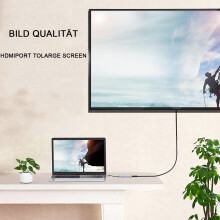 Docking station versatile per il tuo stile di vita digitale, adattatore multiporta che migliora la tua produttività e la tua esperienza di