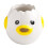 3X Cute Egg Separator, Ceramics Vomiting Chicken Egg Yolk White Separator, Practical Household Small Egg Filter Splitter 2