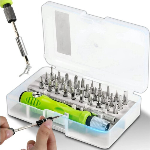 3X 32-in-1 Screwdriver Tool Set Precision Screwdriver Set Multifunctional Screwdriver Suitable for Daily Home Repairs 2