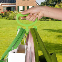 4X Griff für Einkaufstütenhalter, Robuster Tütengreifer für Lebensmittel, Ergonomische Einkaufstüte, Lebensmitteltüte, Eimer, Tragegriff