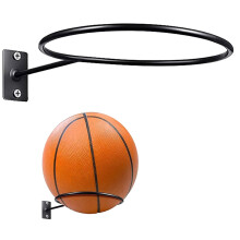 10 Stück Wand-Ballhalter, Wand-Basketball-Regal, Fußball-Ausstellungsständer, Basketball-Aufbewahrungsregale, Fußball-Wandregal