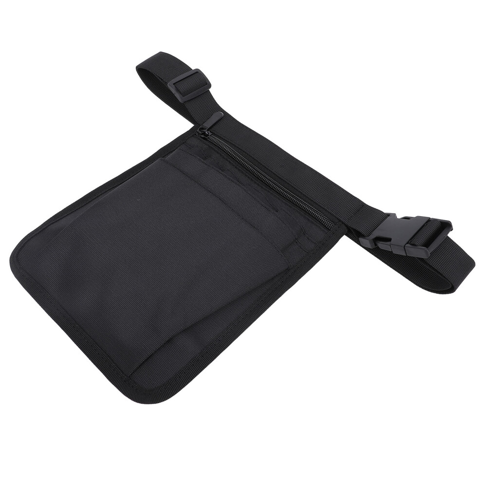 Black 900D Nylon Fanny Pack Organizer Belt Tool Bag, 25X18cm 5051390917558