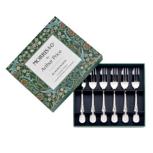 Morris & Co by Arthur Price Blackthorn Box of 6 Pastry Forks