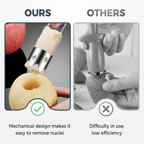 Stainless Steel Bell Pepper Corer Kitchen Tool