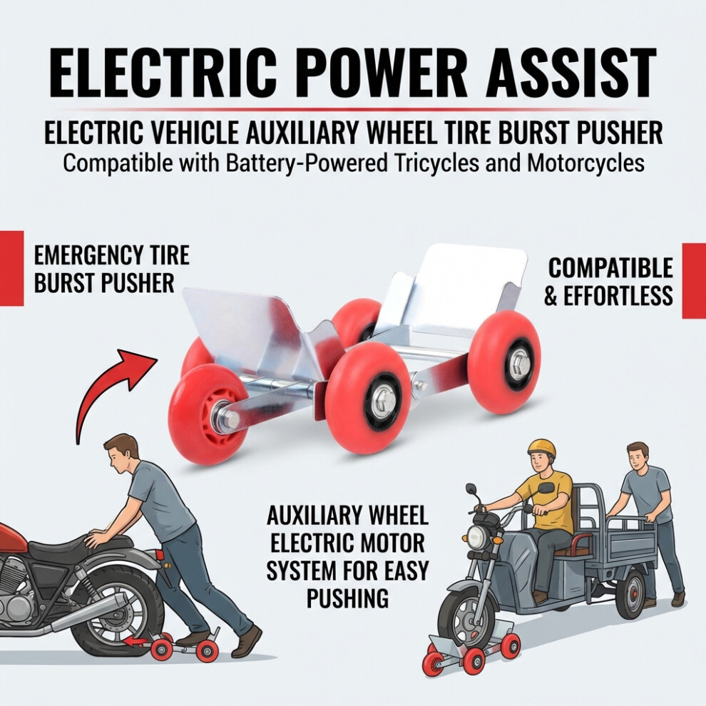 (First Generation) Ev Tire Pusher For E-Bikes & Motorcycles 6001832560865